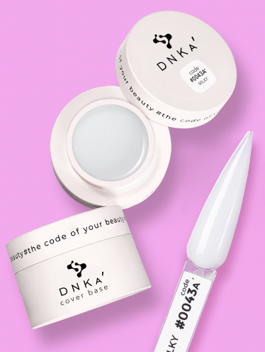 Baza kamuflująca, Cover Base #0043a' MILKY (30ml), DNKa’