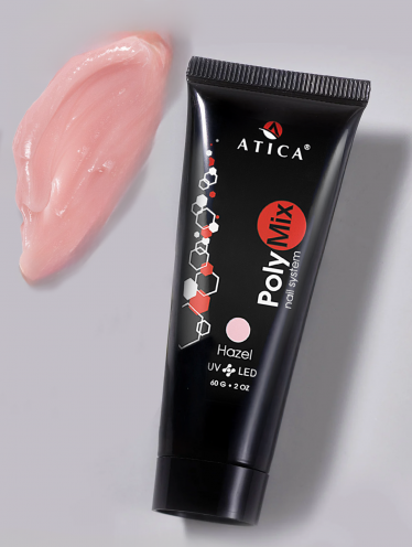 Atica PolyMIX GEL akrylożel hybrydowy HAZEL - 60g