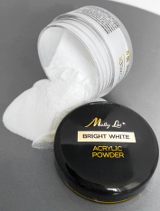 Puder akrylowy do paznokci MollyLac Acrylic Powder Bright White 15 g