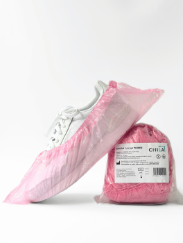 Ochraniacze na buty różowe (50 par)