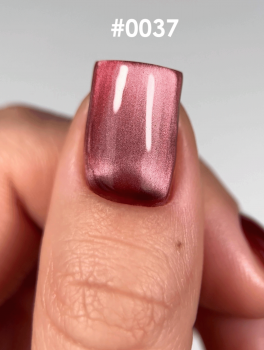 Lakier hybrydowy, Gel Polish Silk Cat's Eye #0037 (12ml), DNKa’