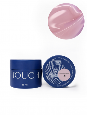 Żel budujący 2w1, Builder Liquid #03 (15ml), TOUCH