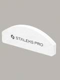Polerka do paznokci, blok polerski półksiężyc, 100/180 (20 szt), Staleks PRO