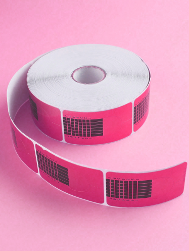 Szablony do przedłużania paznokci, wąskie (500 szt)