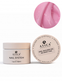 Żel budujący, eXel builder gel 08 SWEET PINK (30ml), Atica