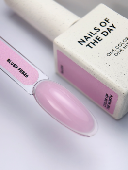 Lakier hybrydowy, Gel Polish #Feb26 BLUSH (10ml), NOTD