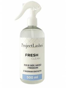 Fresh Clean, płyn do dezynfekcji powierzchni, narzędzi i skóry (500ml), ProjectLashes