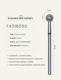 STALEKS PRO Frez Diamentowy Niebieski Kulka 5 mm EXPERT / FA01B050