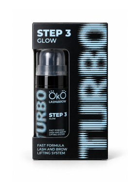 Środek do laminacji rzęs i brwi, OkO TURBO STEP 3 GLOW (10ml)