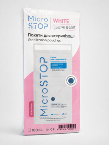 Torebki papierowe do sterylizacji, (100x200mm) 100 szt, MicroSTOP