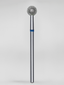 Frez diamentowy kulka 5mm, niebieski, Staleks PRO