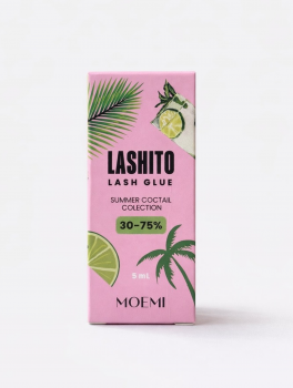 Klej do przedłużania rzęs LASHITO - 0.5s (5ml), MOEMI