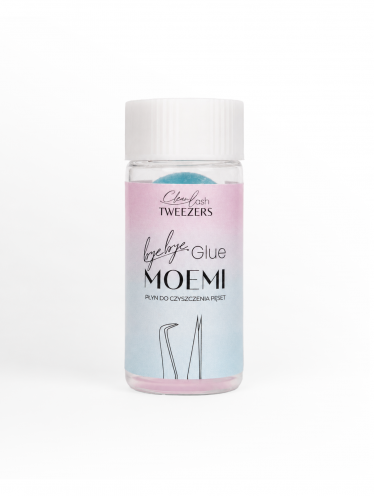 Płyn do czyszczenia pęset do rzęs (15ml), Moemi