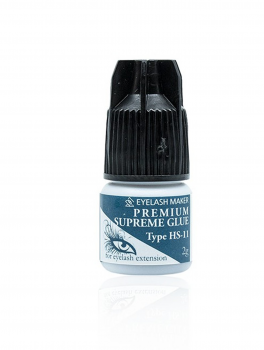 Klej do przedłużania rzęs HS-11 - 0.5-1s (2ml), Eyelash Maker