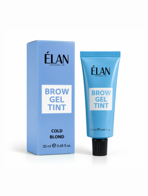 Farbka do brwi, Brow Gel Tint COLD BLOND (20ml), ELAN