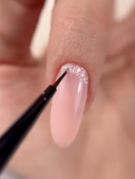 Pędzelek cienki do zdobień EXPERT (7/1mm), Staleks PRO