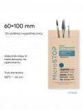MicroSTOP torebki do sterylizacji ECO BRĄZOWE 60х100mm - 100 szt