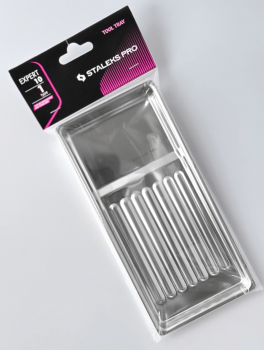 Tacka metalowa na narzędzia (19.5x9x1.9 cm), Staleks PRO