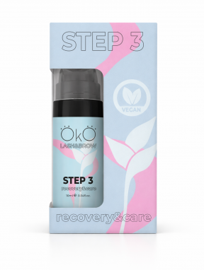Środek do laminacji rzęs i brwi, OkO STEP 3 CARE & RECOVERY (10ml)