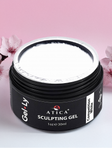 Żel budujący, Gel-Ly COMPETITION WHITE (30ml), Atica
