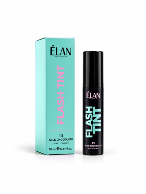 Farbka do brwi, Flash Tint 13 Milk Chocolate (10ml), ELAN