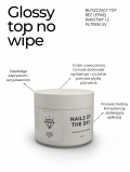 Top hybrydowy, GLOSSY no wipe (30ml), NOTD