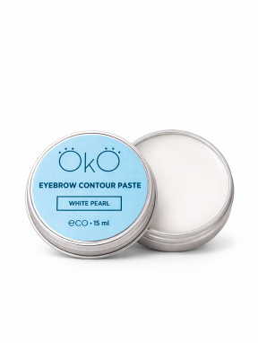 Pasta do konturowania brwi biała, OkO (15ml)