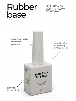 Baza hybrydowa, Rubber Base (10ml), NOTD