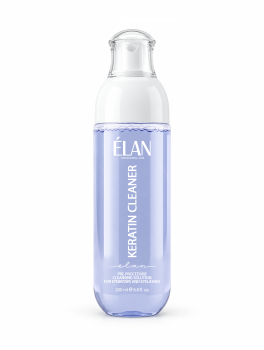 Płyn oczyszczający do brwi i rzęs, Keratin Cleaner (200ml), ELAN