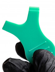 Aplikator grzebyk do liftingu i laminacji rzęs, miętowy (10 szt)