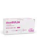 Strzykawki insulinowe dicoSULIN U-40 z igłą 27G (1ml) - 100 szt, Zarys