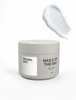 Akrylożel budujący, Polygel MILK (30ml), NOTD