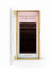 Moemi Lashes Choco Brown (C, 0.07, MIX 6-13)