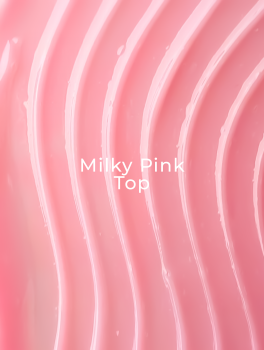 Top hybrydowy, MILKY PINK no wipe (10ml), NOTD