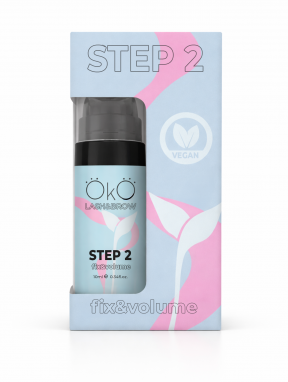 Środek do laminacji rzęs i brwi, OkO STEP 2 FIX & VOLUME (10ml)