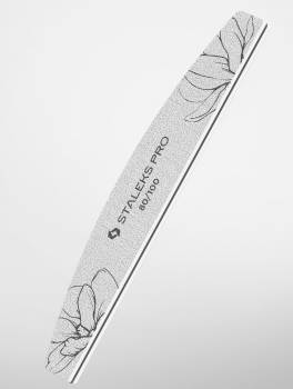 Pilnik mineralny półksiężyc łódka, 80/100 (25 szt), Staleks PRO