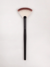 Pędzel wachlarz do kwasów, masek, czarny