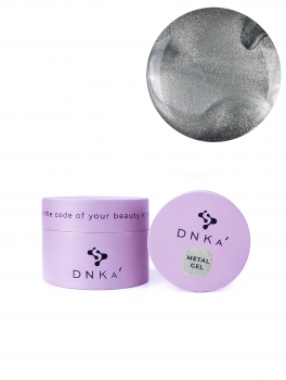Farba żelowa do zdobienia paznokci, METAL GEL (5ml), DNKa’