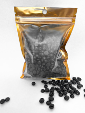 Wosk do depilacji twardy w dropsach, czarny (100g), Beautiona