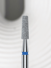 Frez diamentowy ścięty stożek 2.5mm, niebieski, Staleks PRO