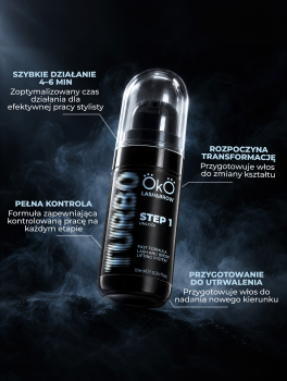 Środek do laminacji rzęs i brwi, OkO TURBO STEP 1 UNLOCK (10ml)