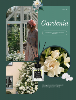 Patyczki zapachowe, Gardenia (100ml), Alya