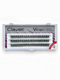 Kępki rzęs Fishtail, V-shape (C / 0.10 / 10), Clavier
