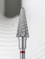 STALEKS PRO Frez Carbide Czerwony Stożek 6mm/14mm EXPERT / FT71R060/14