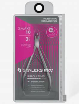 Cążki do skórek SMART 10, 3mm, Staleks PRO