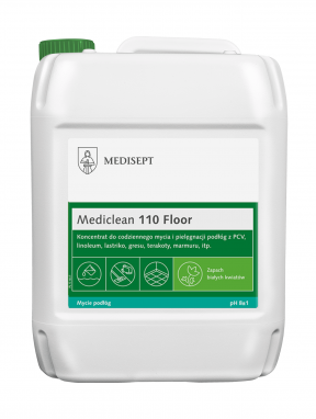 Mediclean 110 Floor, koncentrat do mycia i konserwacji podłóg (5L)