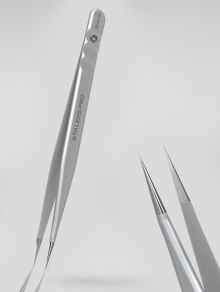 Pęseta do rzęs prosta, EXPERT 41 typ 10, Staleks PRO