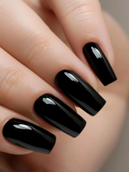 Lakier hybrydowy, Gel Polish #033 BLACK (10ml), NOTD