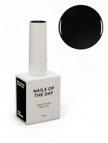 Lakier hybrydowy, Gel Polish #033 BLACK (10ml), NOTD