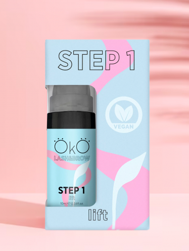 OKO środek do laminacji rzęs i brwi 1 step 10 ml / okostep1b